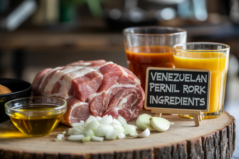 Venezuelan Pernil Pork Roast Ingredients