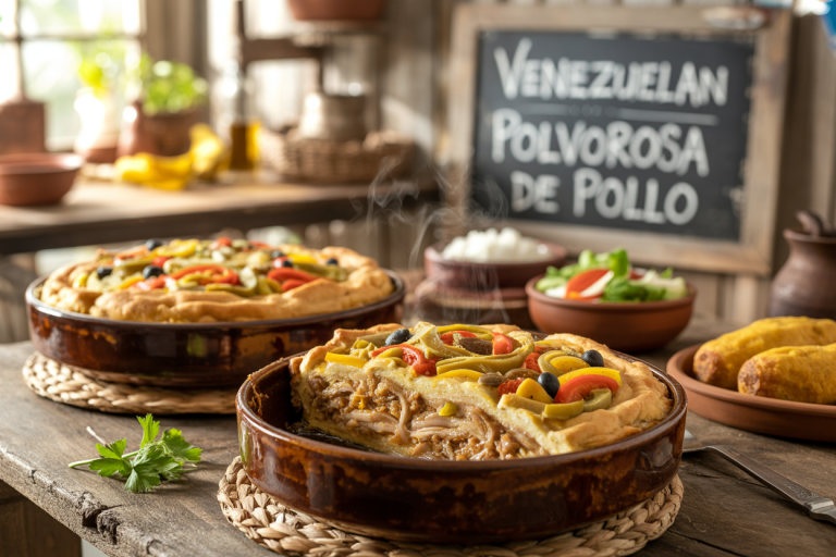 Venezuelan Polvorosa de Pollo