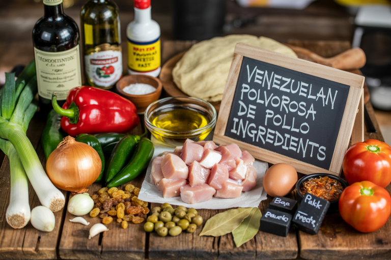 Venezuelan Polvorosa de Pollo Ingredients