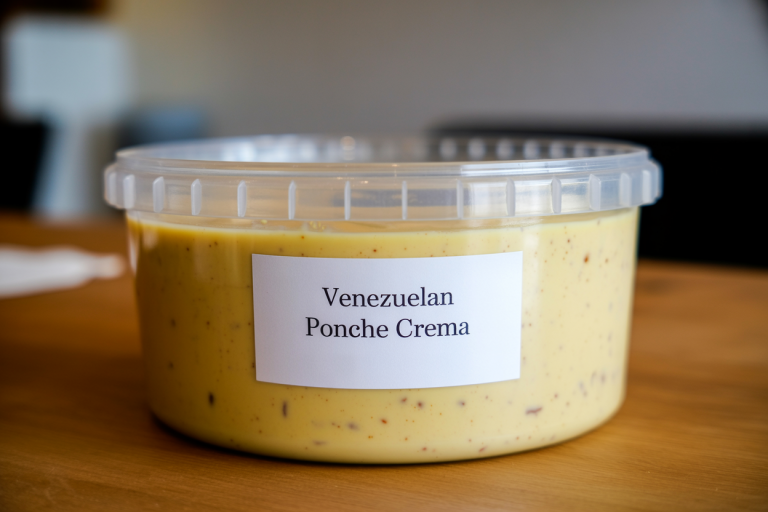 Venezuelan Ponche Crema Storage TIps