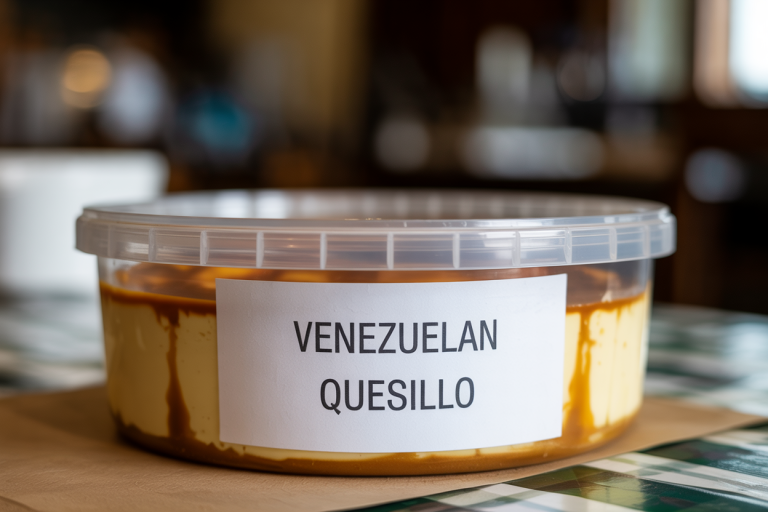 Venezuelan Quesillo Storage Tips
