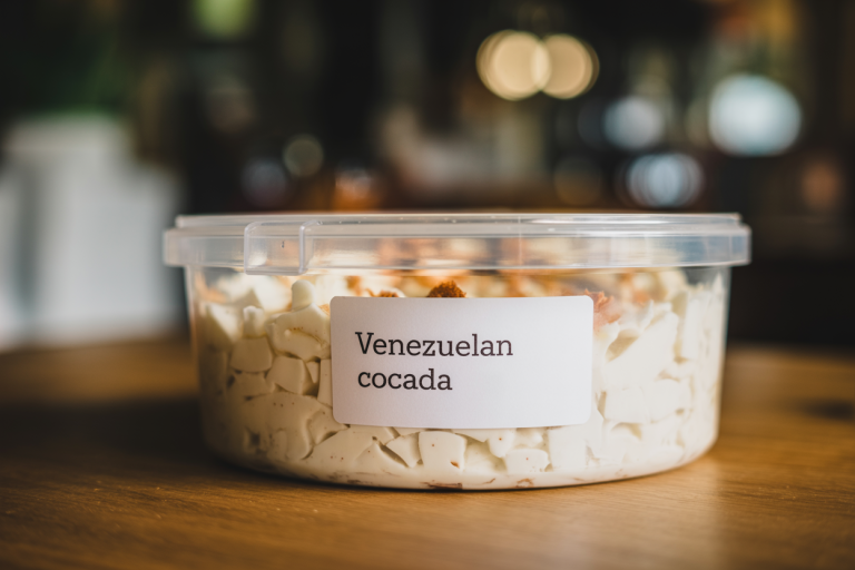 Venezuelan Cocada Storage Tips