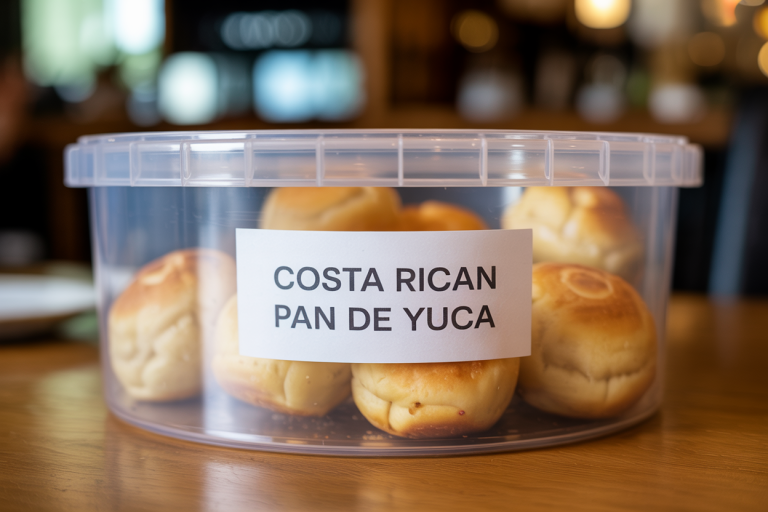 Costa Rican Pan de Yuca Storage