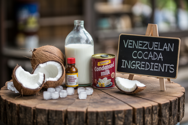 Venezuelan Cocada Ingredients