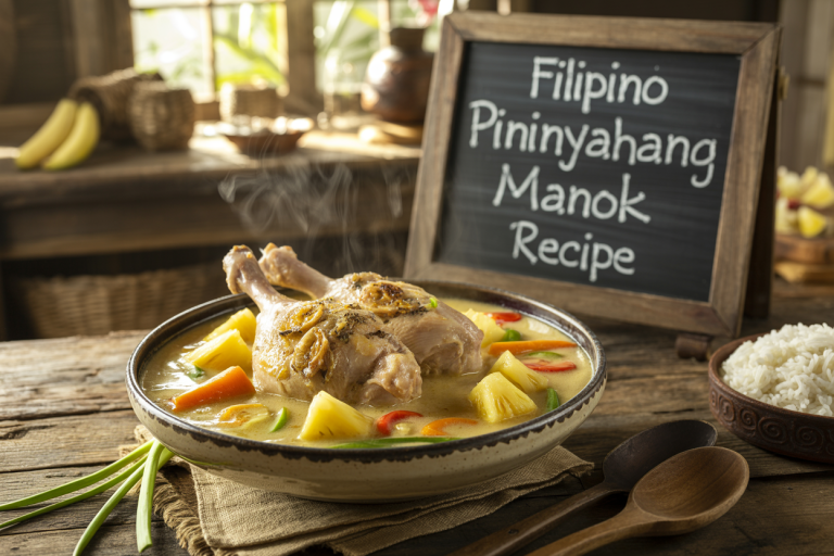 Filipino Pininyahang Manok Recipe