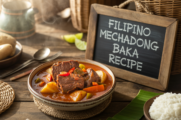 Filipino Mechadong Baka Recipe