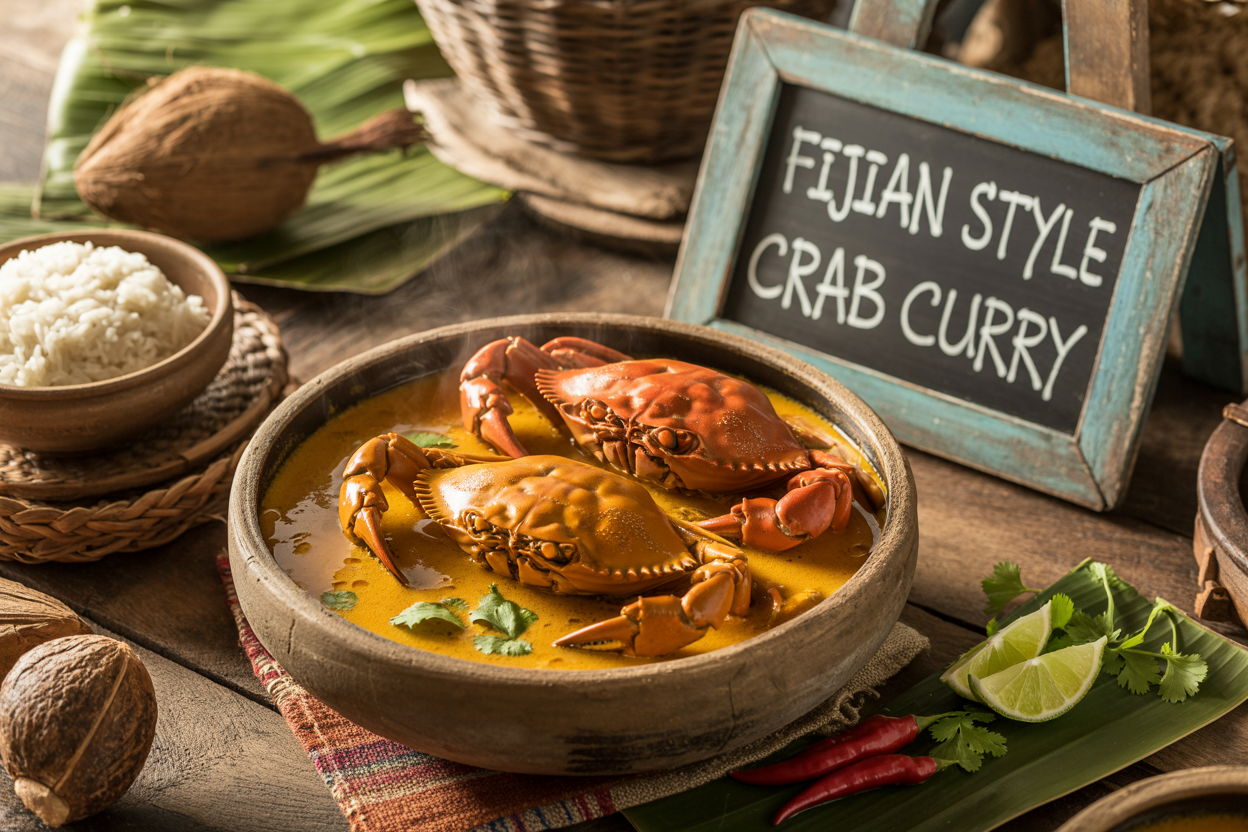 Fijian Style Crab Curry