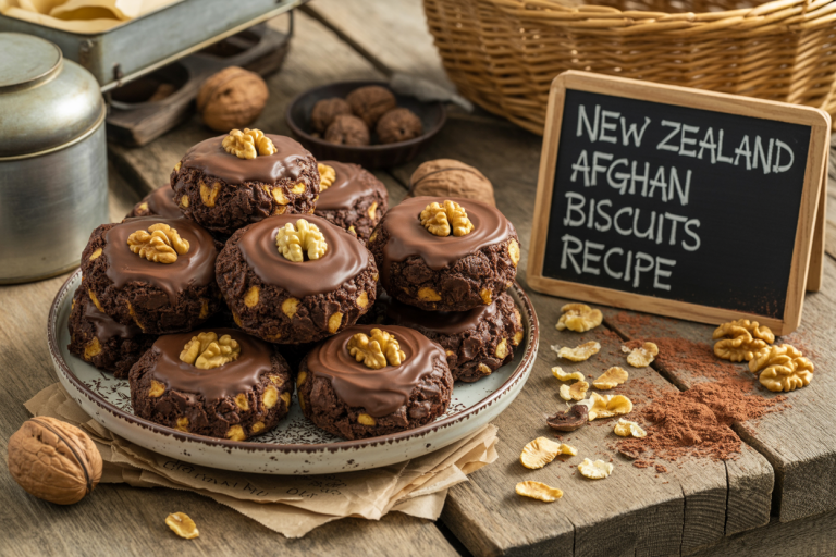 New Zealand Afghan Biscuits Recipe
