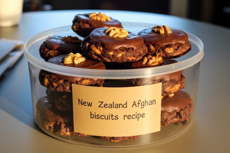 New Zealand Afghan Biscuits Recipe Storage TIps