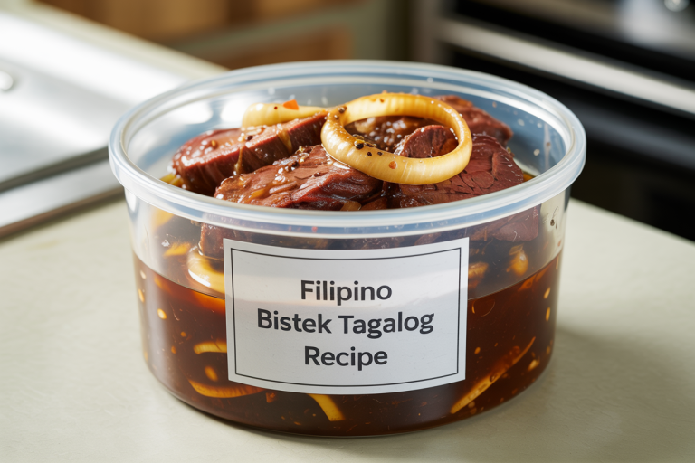 Filipino Bistek Tagalog Recipe Storage Tips