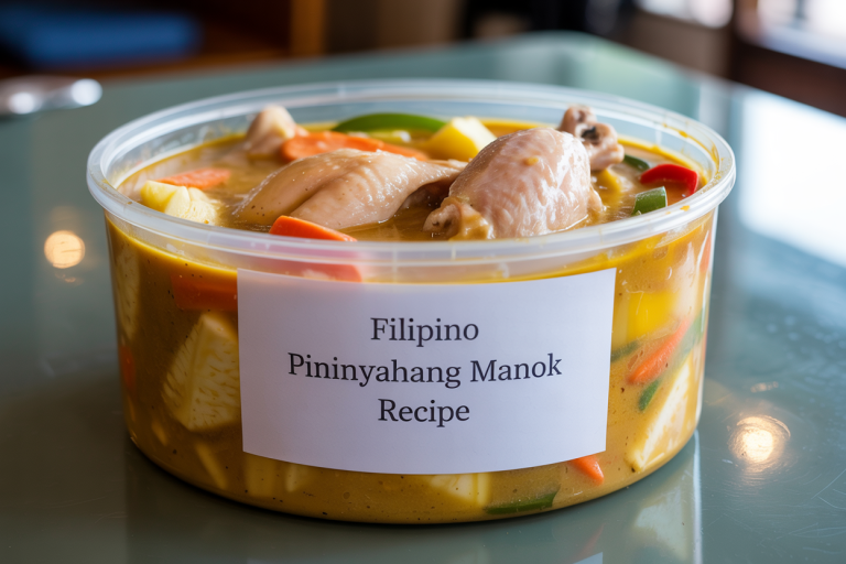 Filipino Pininyahang Manok Recipe Storage Tips