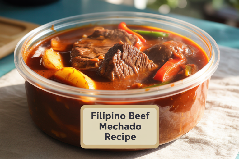 Filipino Beef Mechado Recipe Storage Tips