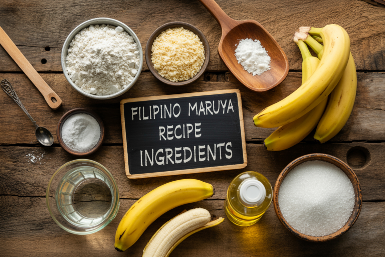 Filipino Maruya Recipe Ingredients