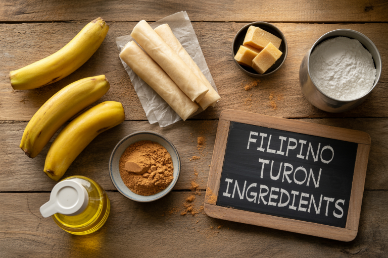 Filipino Turon Recipe Ingredients