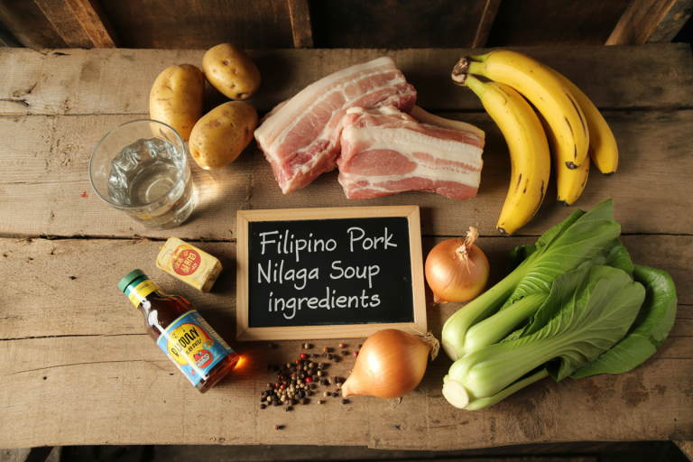 Filipino Pork Nilaga Soup Recipe Ingredients