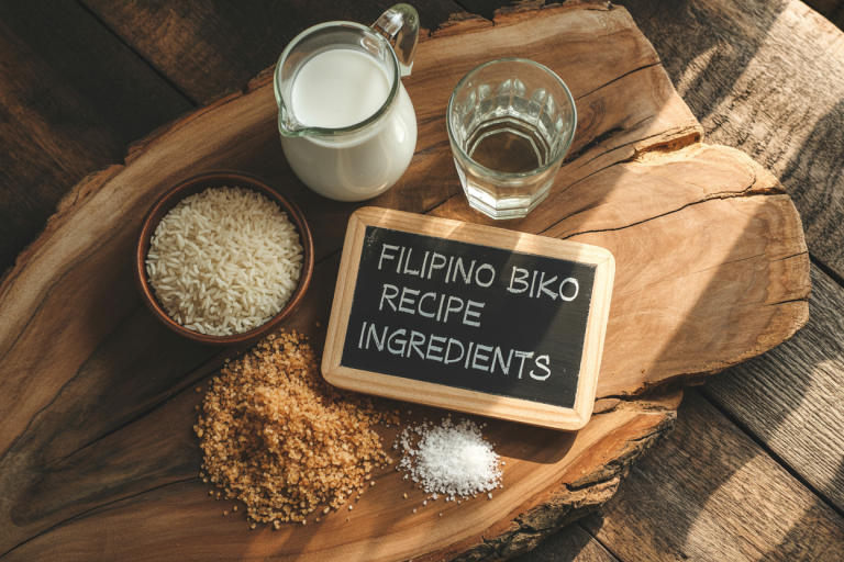 Filipino Biko Recipe Ingredients