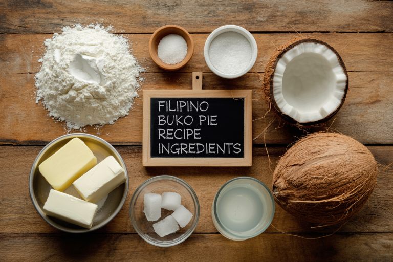 Filipino Buko Pie Recipe Ingredients