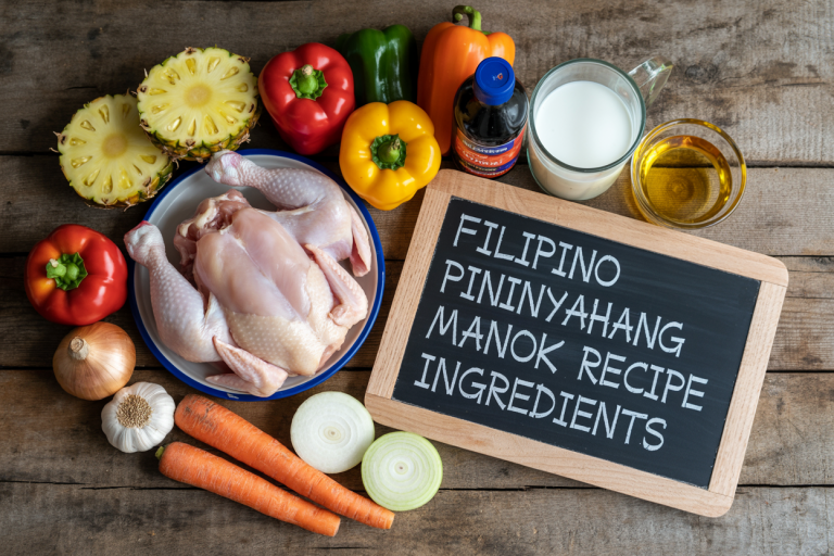Filipino Pininyahang Manok Recipe Ingredients