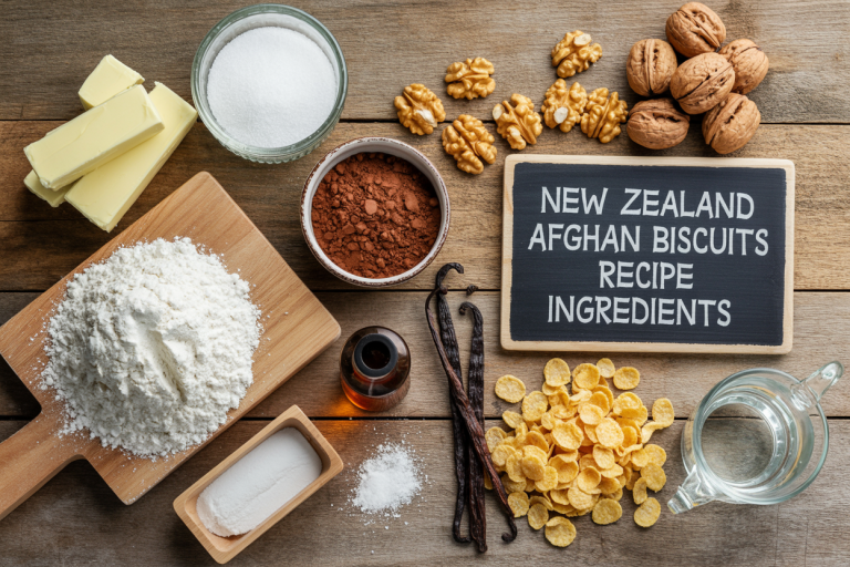 New Zealand Afghan Biscuits Recipe Ingredients