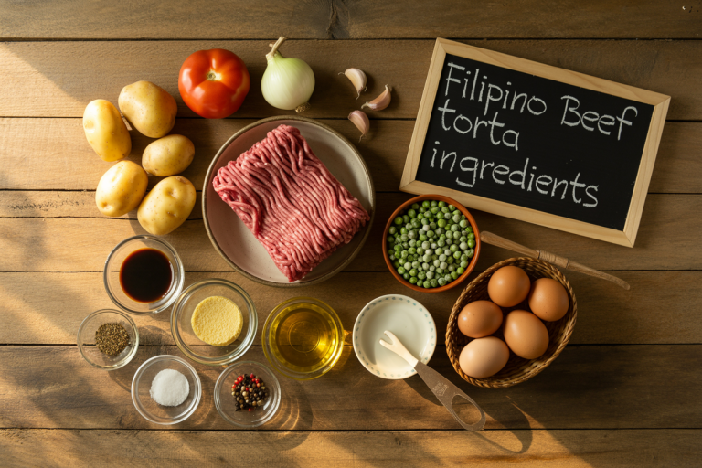 Filipino Beef Torta Recipe Ingredients