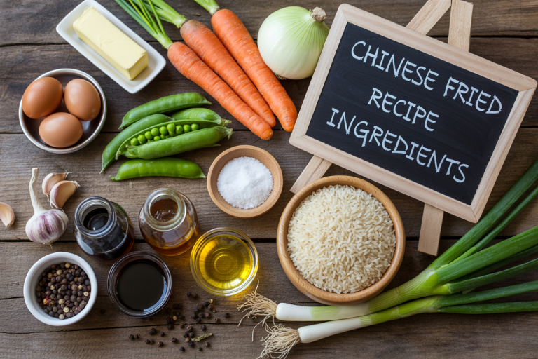 Chinese Fried Rice Recipe Ingredients