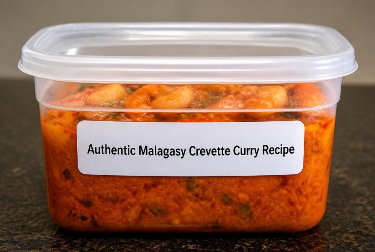 Madagascar Crevette Curry Recipe Storage Tips