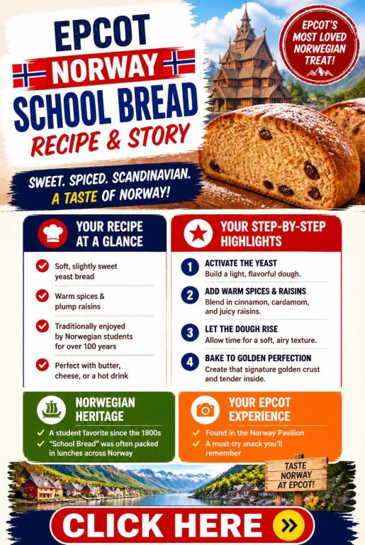 Epcot Norway School Bread