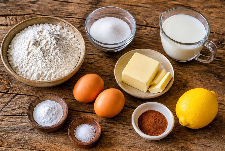 South African Pannekoek Ingredients