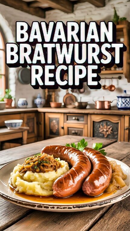 1. Bavarian Bratwurst Recipe