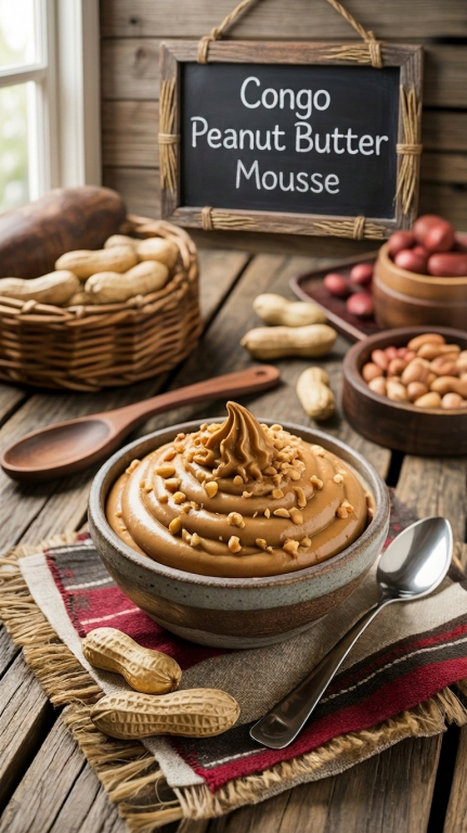 Congo Peanut Butter Mousse
