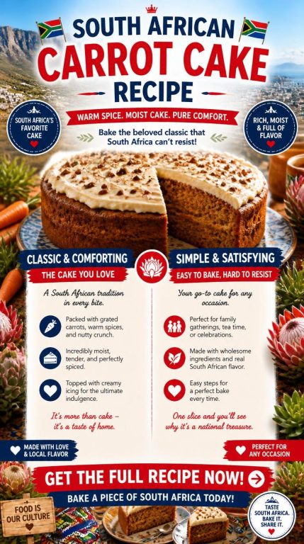 South African Carrot Cake Recipe