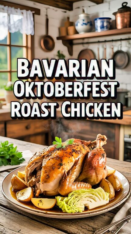 11. Bavarian Oktoberfest Roast Chicken Recipe