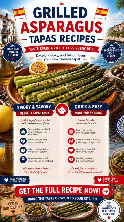 Grilled Asparagus Tapas Recipes