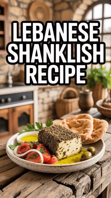 Lebanese Shanklish Recipe