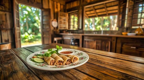 Malaysian Pork Meat Rolls Recipe