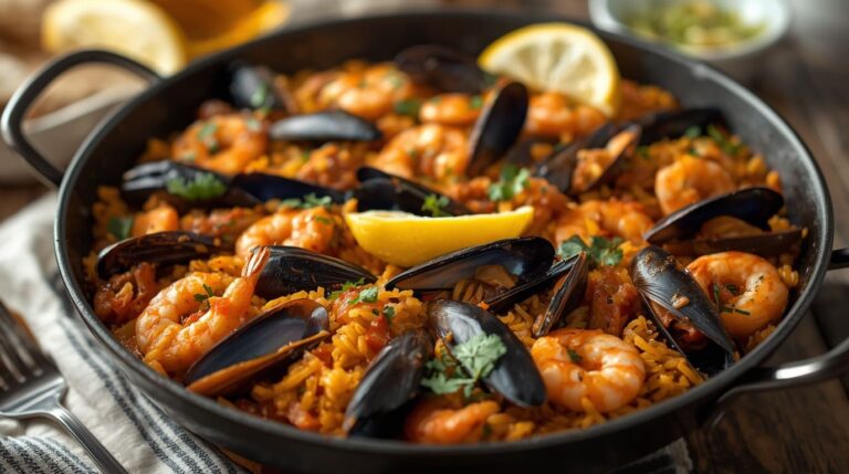 12. Seafood Paella