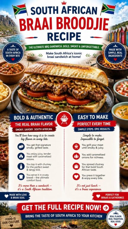 South African Braai Broodjie Recipe