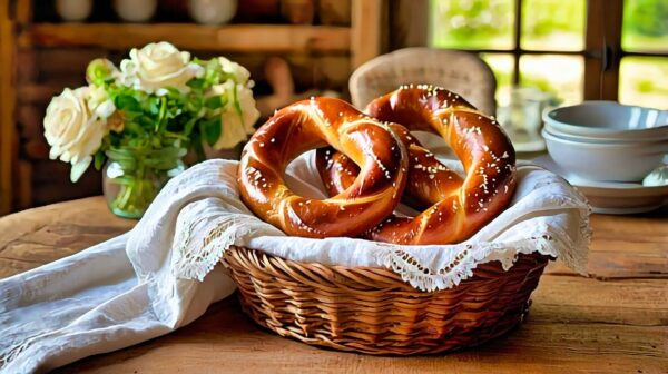 13. Bavarian Pretzels Recipe