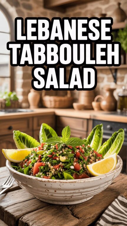 Lebanese Tabbouleh Salad Recipe