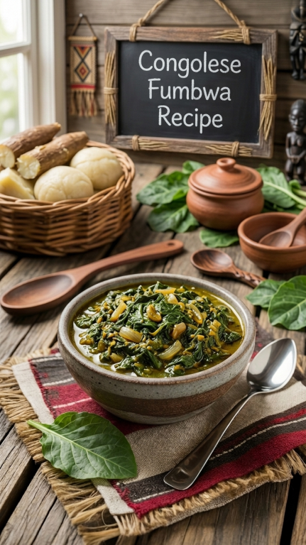 Congolese Fumbwa Recipe