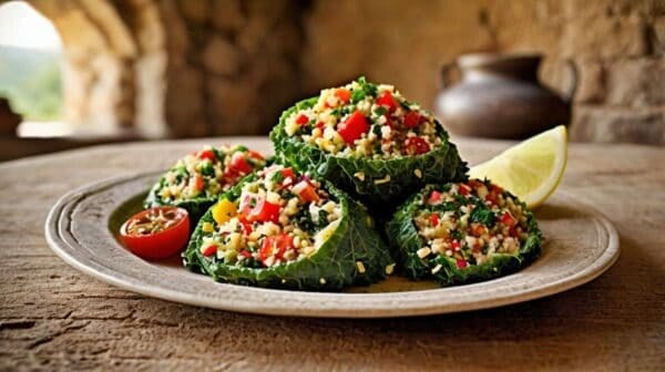 Lebanese Kale Tabouli Recipe