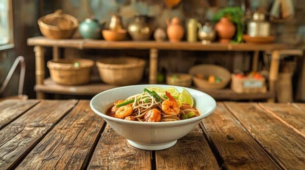 Malaysian Spicy Noodles with Gravy Recipe
