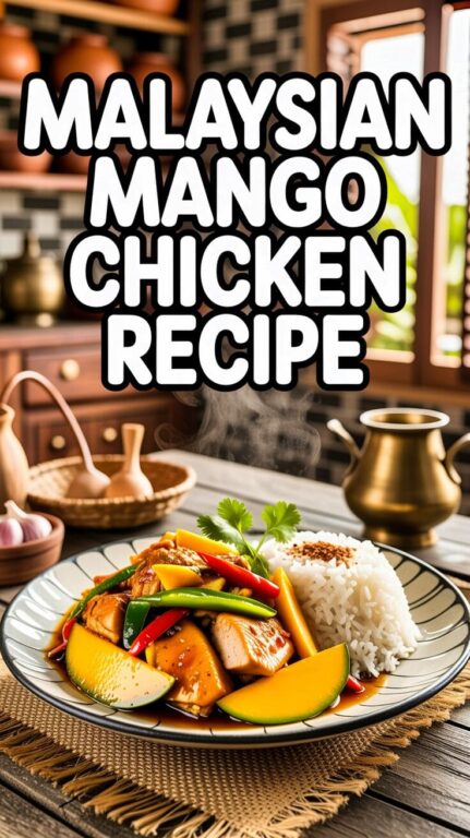 Malaysian Malaysian Mango Chicken Recipe