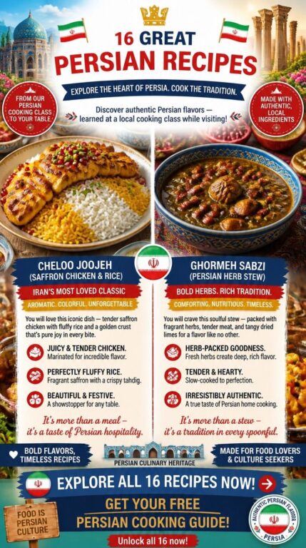 16 Great Persian Recipes - pin