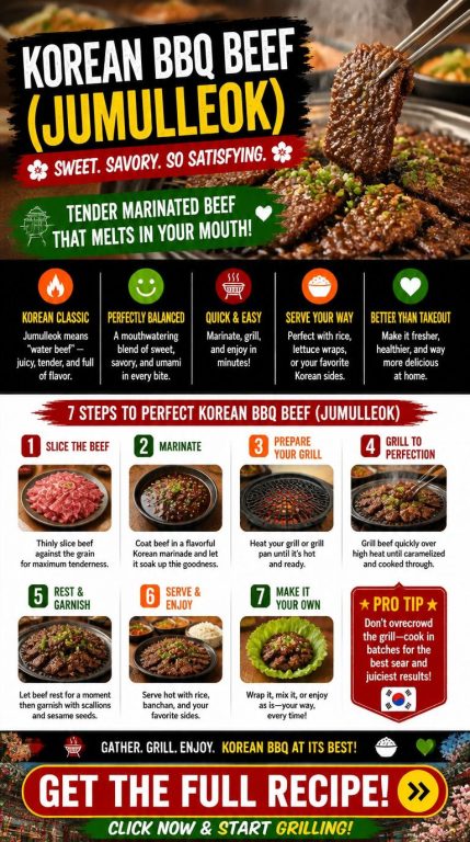 Korean BBQ Beef (Jumulleok)