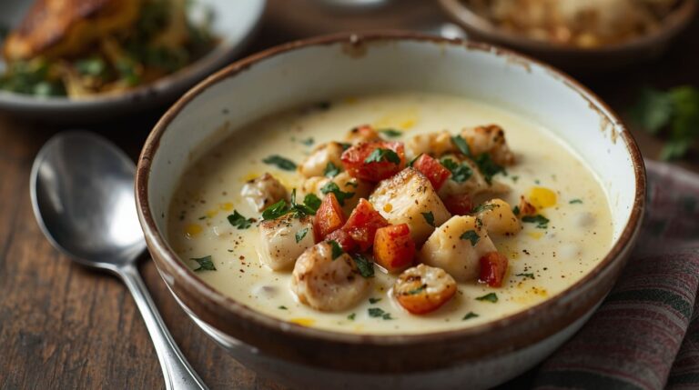 16. Salt cod soup (Zuppa di baccala)