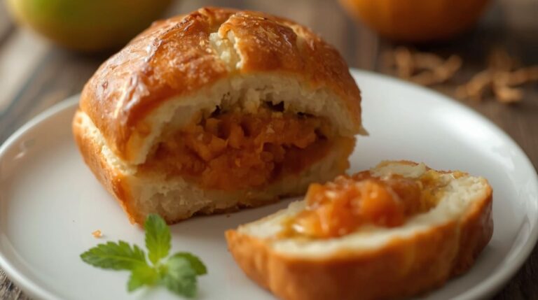 17. Roscón de Bocadillo o Guayaba (Guava Paste Stuffed Bread)