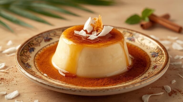 18. Flan de Coco (Coconut Flan)