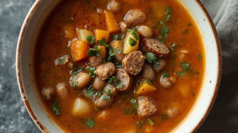 18. Portuguese-Style Bean Soup