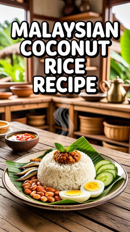 Malaysian Coconut Rice Recipe